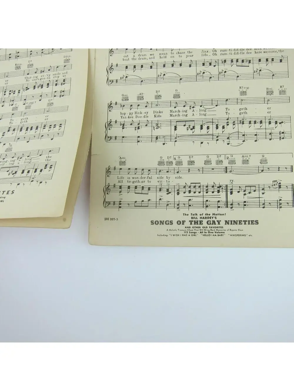 Sheet Music Marching Along Together Pola Steininger Barry Wood WW2 Vintage 1942